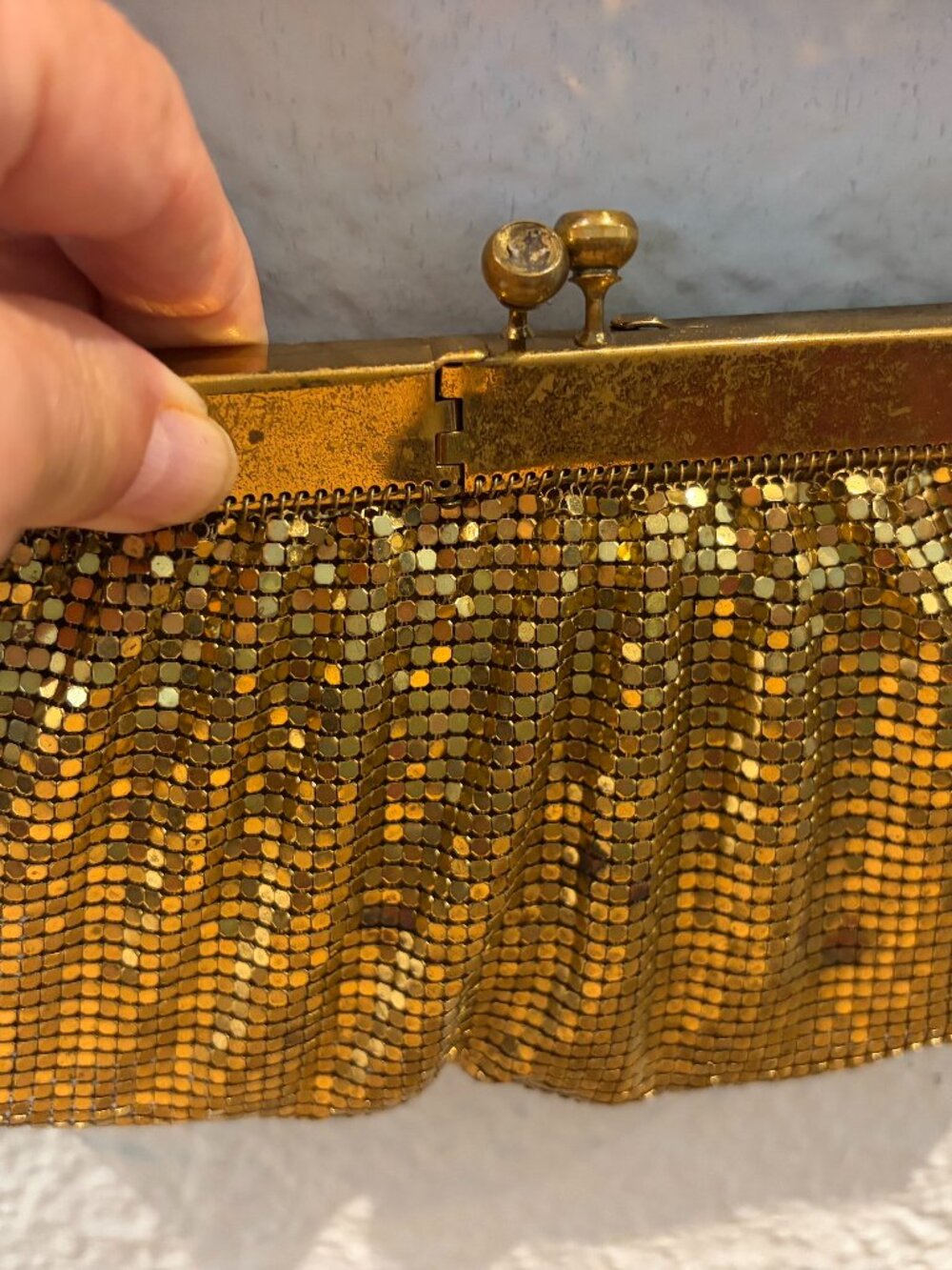 Vintage 1960's Mesh bag